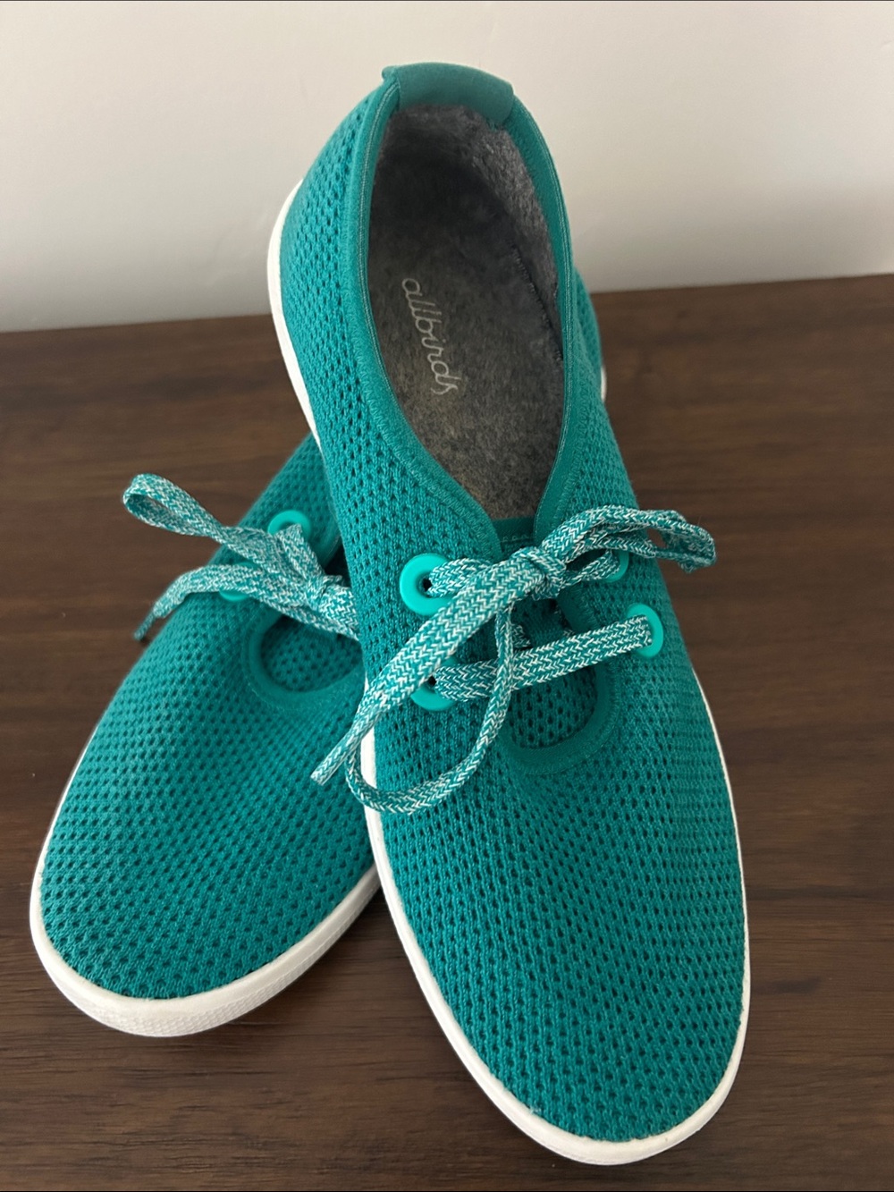 Allbirds Tree Skipper Knit Sneakers - Kauri Peacock Teal - Women's 8